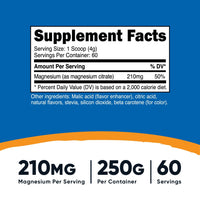 Nutricost Magnesium Citrate Powder - Nutricost