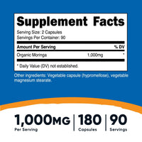 Nutricost Moringa Capsules - Nutricost