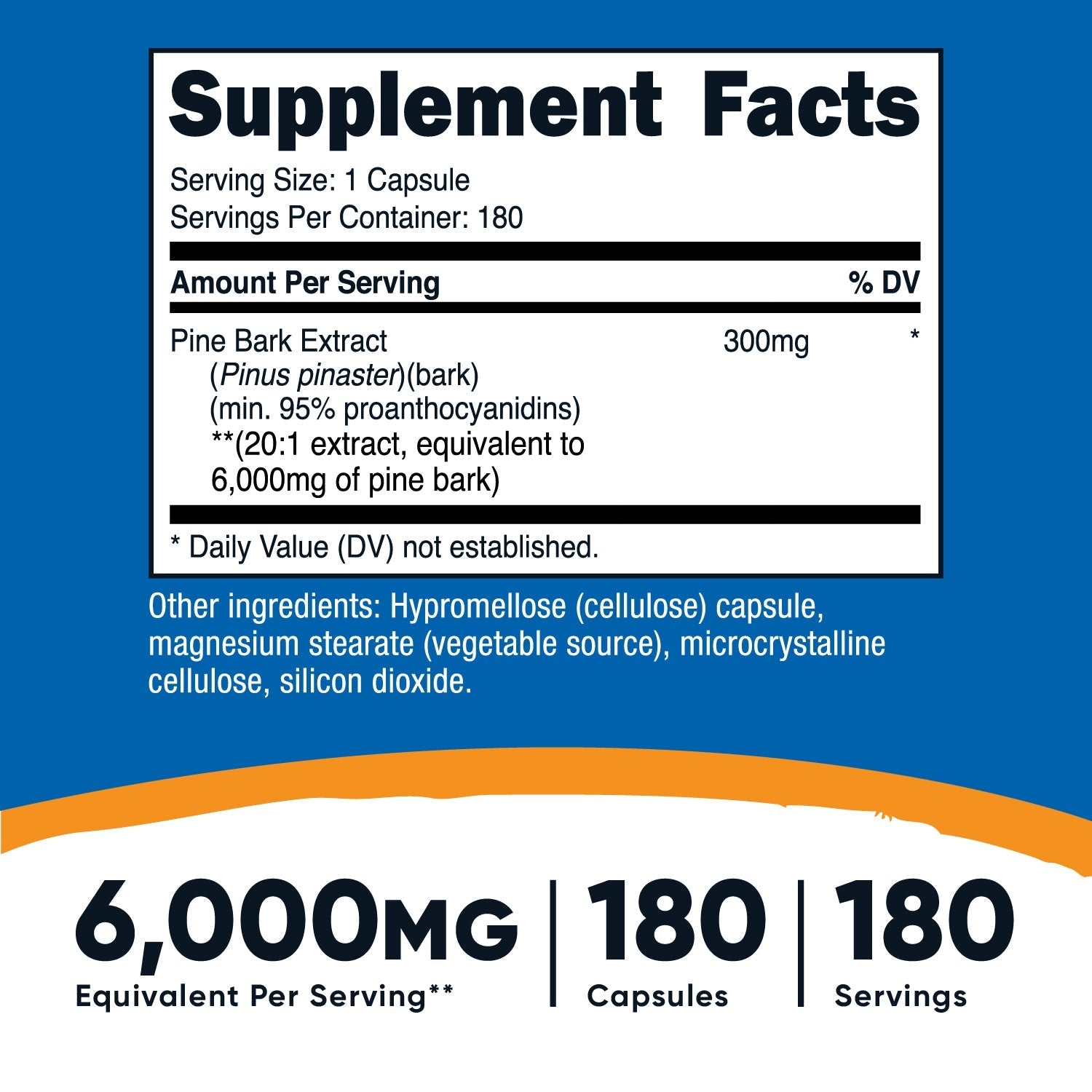 Nutricost Pine Bark Extract - Nutricost