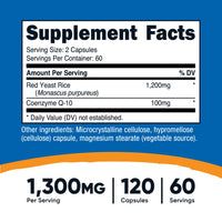 Nutricost Red Yeast Rice with CoQ10 - Nutricost