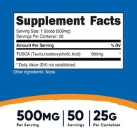 Nutricost Tudca Powder - Nutricost
