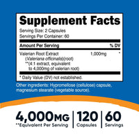 Nutricost Valerian Root Capsules - Nutricost
