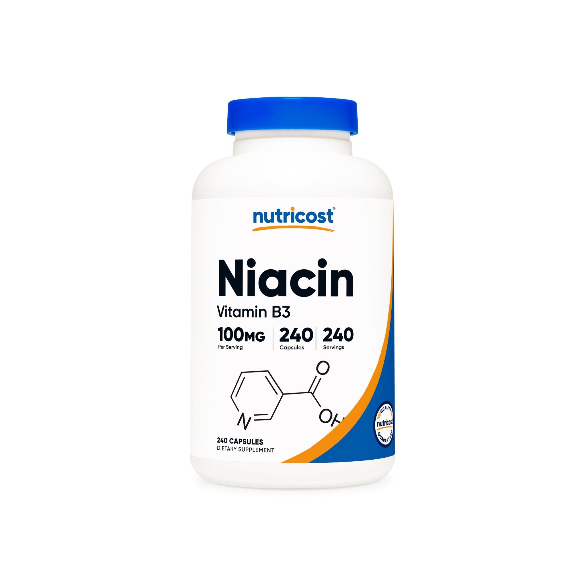 Nutricost Vitamin B3 Niacin Capsules - Nutricost